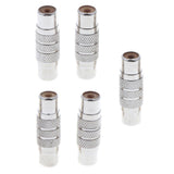Maxbell Metal Audio Video RCA Female to Female Adapter Coupler Nickel Plating - Aladdin Shoppers