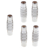 Maxbell Metal Audio Video RCA Female to Female Adapter Coupler Nickel Plating - Aladdin Shoppers