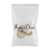 Maxbell Metal Bathroom Wall Mounted Hooks Towels Hanger Wall Organiser Decor Golden - Aladdin Shoppers