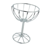 Maxbell Metal Coffee Cup Shape Fruit Bread Snack Storage Basket Goblet Basket - Aladdin Shoppers