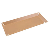 Maxbell Metal Cupcake Tray Rectangle Tools for Makeup Rectangular plate - Aladdin Shoppers