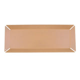 Maxbell Metal Cupcake Tray Rectangle Tools for Makeup Rectangular plate - Aladdin Shoppers