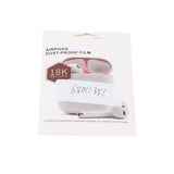 Maxbell Metal Dust Guard Protective Case Shell Skin Dustproof Stickers For Airpods Golden - Aladdin Shoppers
