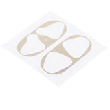 Maxbell Metal Dust Guard Protective Case Shell Skin Dustproof Stickers For Airpods Golden - Aladdin Shoppers