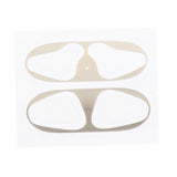 Maxbell Metal Dust Guard Protective Case Shell Skin Dustproof Stickers For Airpods Golden - Aladdin Shoppers