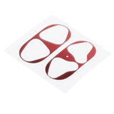 Maxbell Metal Dust Guard Protective Case Shell Skin Dustproof Stickers For Airpods Red - Aladdin Shoppers