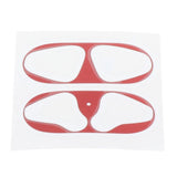 Maxbell Metal Dust Guard Protective Case Shell Skin Dustproof Stickers For Airpods Red - Aladdin Shoppers