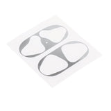 Maxbell Metal Dust Guard Protective Case Shell Skin Dustproof Stickers For Airpods Silver - Aladdin Shoppers