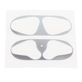 Maxbell Metal Dust Guard Protective Case Shell Skin Dustproof Stickers For Airpods Silver - Aladdin Shoppers