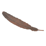 Maxbell Metal Feather Creative Ultra-thin Bookmarks Stationery Office Supplies Copper - Aladdin Shoppers