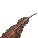 Maxbell Metal Feather Creative Ultra-thin Bookmarks Stationery Office Supplies Copper - Aladdin Shoppers