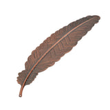 Maxbell Metal Feather Creative Ultra-thin Bookmarks Stationery Office Supplies Copper - Aladdin Shoppers