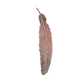 Maxbell Metal Feather Creative Ultra-thin Bookmarks Stationery Office Supplies Copper - Aladdin Shoppers