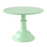 Maxbell Metal Round Display Cake Stand Food Platter Serving Rack Holder Green 10inch - Aladdin Shoppers