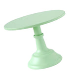 Maxbell Metal Round Display Cake Stand Food Platter Serving Rack Holder Green 10inch - Aladdin Shoppers