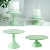 Maxbell Metal Round Display Cake Stand Food Platter Serving Rack Holder Green 10inch - Aladdin Shoppers