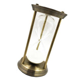 Maxbell Metal Sandglass Rotating Hourglass Sand Clock Timers Desktop 60 Minutes - Aladdin Shoppers