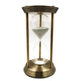 Maxbell Metal Sandglass Rotating Hourglass Sand Clock Timers Desktop 60 Minutes - Aladdin Shoppers