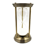 Maxbell Metal Sandglass Rotating Hourglass Sand Clock Timers Desktop 60 Minutes - Aladdin Shoppers