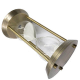 Maxbell Metal Sandglass Rotating Hourglass Sand Clock Timers Desktop 60 Minutes - Aladdin Shoppers