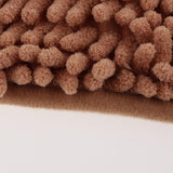 Maxbell Microfiber Bathroom Kitchen Mat Bath Shower Rug Rectangular Doormat Brown L - Aladdin Shoppers