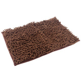 Maxbell Microfiber Bathroom Kitchen Mat Bath Shower Rug Rectangular Doormat Coffee L - Aladdin Shoppers