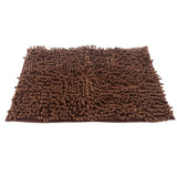 Maxbell Microfiber Bathroom Kitchen Mat Bath Shower Rug Rectangular Doormat Coffee L - Aladdin Shoppers