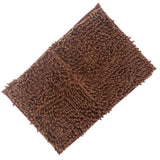 Maxbell Microfiber Bathroom Kitchen Mat Bath Shower Rug Rectangular Doormat Coffee L - Aladdin Shoppers