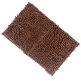 Maxbell Microfiber Bathroom Kitchen Mat Bath Shower Rug Rectangular Doormat Coffee S - Aladdin Shoppers