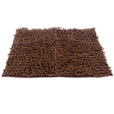 Maxbell Microfiber Bathroom Kitchen Mat Bath Shower Rug Rectangular Doormat Coffee S - Aladdin Shoppers