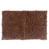 Maxbell Microfiber Bathroom Kitchen Mat Bath Shower Rug Rectangular Doormat Coffee S - Aladdin Shoppers