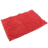 Maxbell Microfiber Bathroom Kitchen Mat Bath Shower Rug Rectangular Doormat Orange M - Aladdin Shoppers