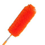 Maxbell Microfiber Bendable Extension Hand Duster Washable Cleaning Dust Orange - Aladdin Shoppers