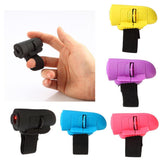 Maxbell Mini Finger Mouse Wireless USB Optical Ring Mice for Laptop PC Black - Aladdin Shoppers