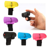 Maxbell Mini Finger Mouse Wireless USB Optical Ring Mice for Laptop PC Black - Aladdin Shoppers