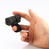 Maxbell Mini Finger Mouse Wireless USB Optical Ring Mice for Laptop PC Black - Aladdin Shoppers