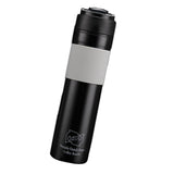 Maxbell Mini Manual Coffee Maker Hand Operated Coffee Machine For Travelling Black