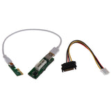 Maxbell Mini PCI-E X1 Extension cable to be Powered PCIE 1X Rxpansion Card 90 Degree - Aladdin Shoppers