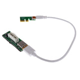 Maxbell Mini PCI-E X1 Extension cable to be Powered PCIE 1X Rxpansion Card 90 Degree - Aladdin Shoppers