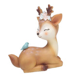 Maxbell Mini Simulated Deer Ornaments Home Garden Car Decoration Ornament Meditation - Aladdin Shoppers