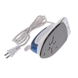 Maxbell Mini Steam Iron Portable Handheld Folding Travel Accessory US Plug / EU Plug US Plug - Aladdin Shoppers