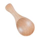 Maxbell Mini Wooden Spoon Kitchen Spice Spoon Tea Scoop Condiment Spoons Cooking Natural Wood Color - Aladdin Shoppers