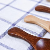 Maxbell Mini Wooden Spoon Kitchen Spice Spoon Tea Scoop Condiment Spoons Cooking Natural Wood Color - Aladdin Shoppers
