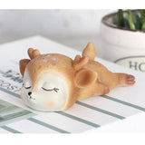 Maxbell Miniature Deer Model Statue Sculpture Fairy Garden Decor Toy Acting cute - Aladdin Shoppers
