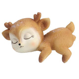 Maxbell Miniature Deer Model Statue Sculpture Fairy Garden Decor Toy Hug - Aladdin Shoppers