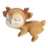 Maxbell Miniature Deer Model Statue Sculpture Fairy Garden Decor Toy Hug - Aladdin Shoppers