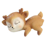Maxbell Miniature Deer Model Statue Sculpture Fairy Garden Decor Toy Hug - Aladdin Shoppers