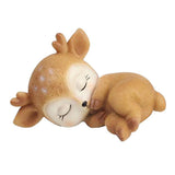 Maxbell Miniature Deer Model Statue Sculpture Fairy Garden Decor Toy Sleeping - Aladdin Shoppers