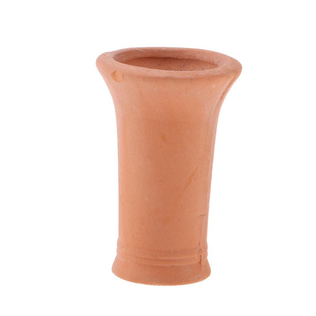 Maxbell Miniature Porcelain Vase Dollhouse Garden Flower Supplies Decor Light Brown - Aladdin Shoppers