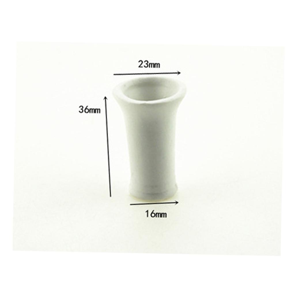 Maxbell Miniature Porcelain Vase Dollhouse Garden Flower Supplies Decor White - Aladdin Shoppers